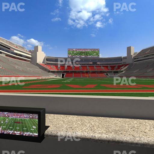 Razorback Stadium - Section Loge 16 Seat View