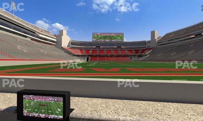 Razorback Stadium - Section Loge 16 Seat View