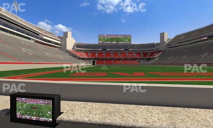 Razorback Stadium - Section Loge 17 Seat View