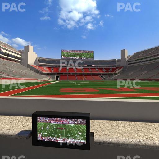 Razorback Stadium - Section Loge 18 Seat View