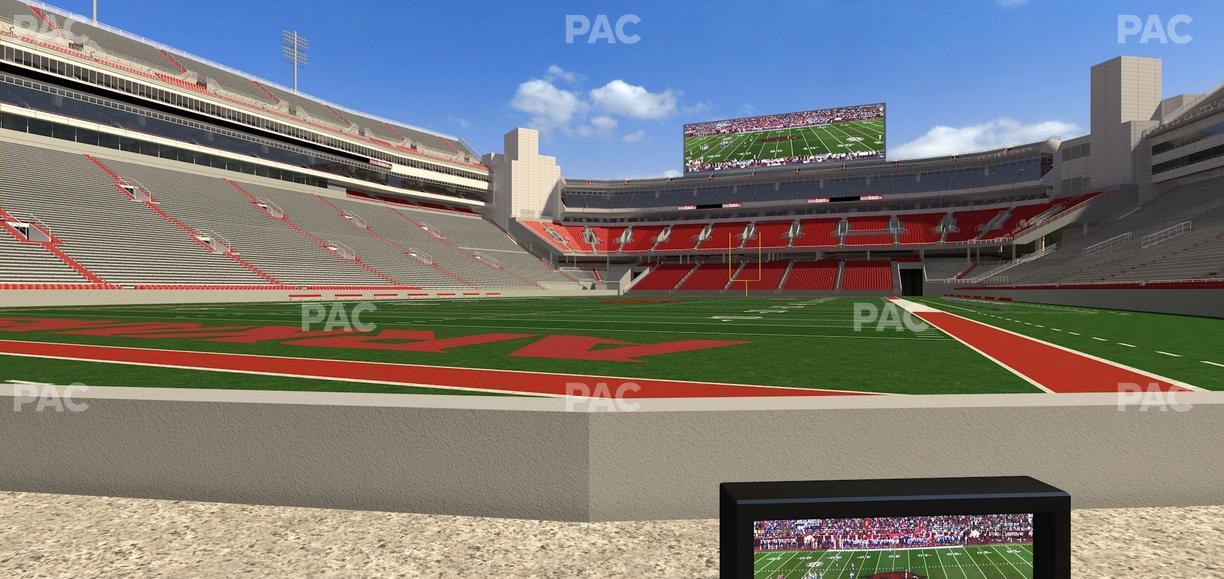 Razorback Stadium - Section Loge 2 Seat View