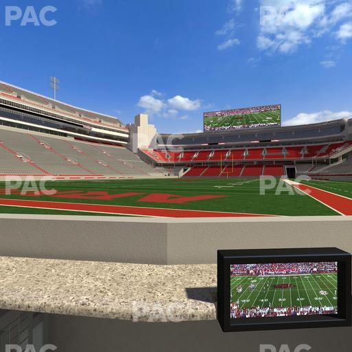 Razorback Stadium - Section Loge 2 Seat View