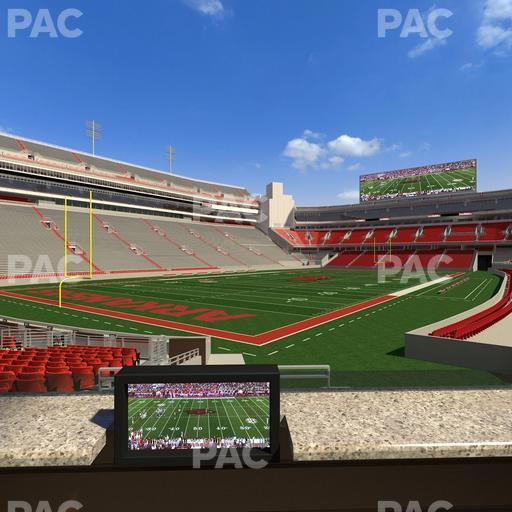 Razorback Stadium - Section Loge 21 Seat View
