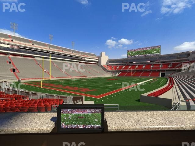 Razorback Stadium - Section Loge 21 Seat View