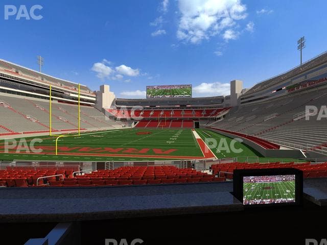Razorback Stadium - Section Loge 28 Seat View