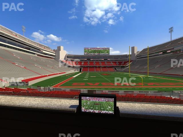 Razorback Stadium - Section Loge 43 Seat View Razorback Stadium - Section Loge 43 Seat View