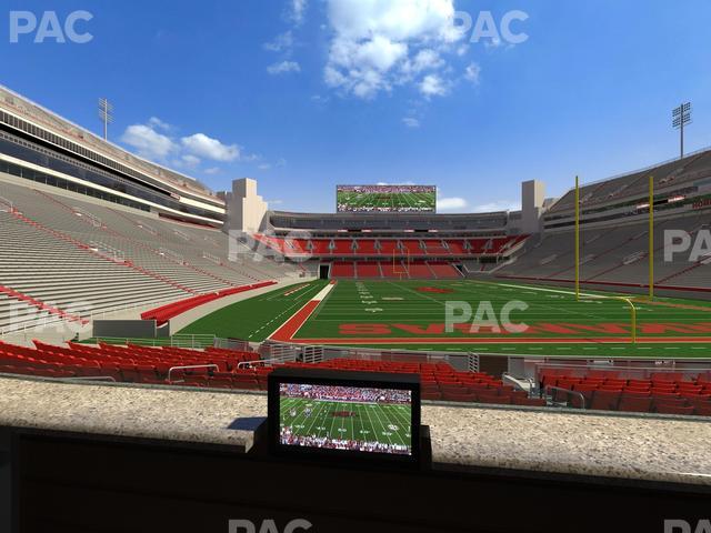 Razorback Stadium - Section Loge 45 Seat View Razorback Stadium - Section Loge 45 Seat View