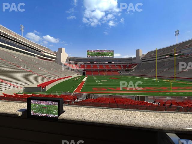 Razorback Stadium - Section Loge 46 Seat View Razorback Stadium - Section Loge 46 Seat View