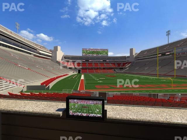 Razorback Stadium - Section Loge 47 Seat View