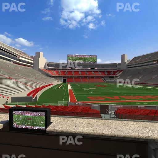 Razorback Stadium - Section Loge 48 Seat View