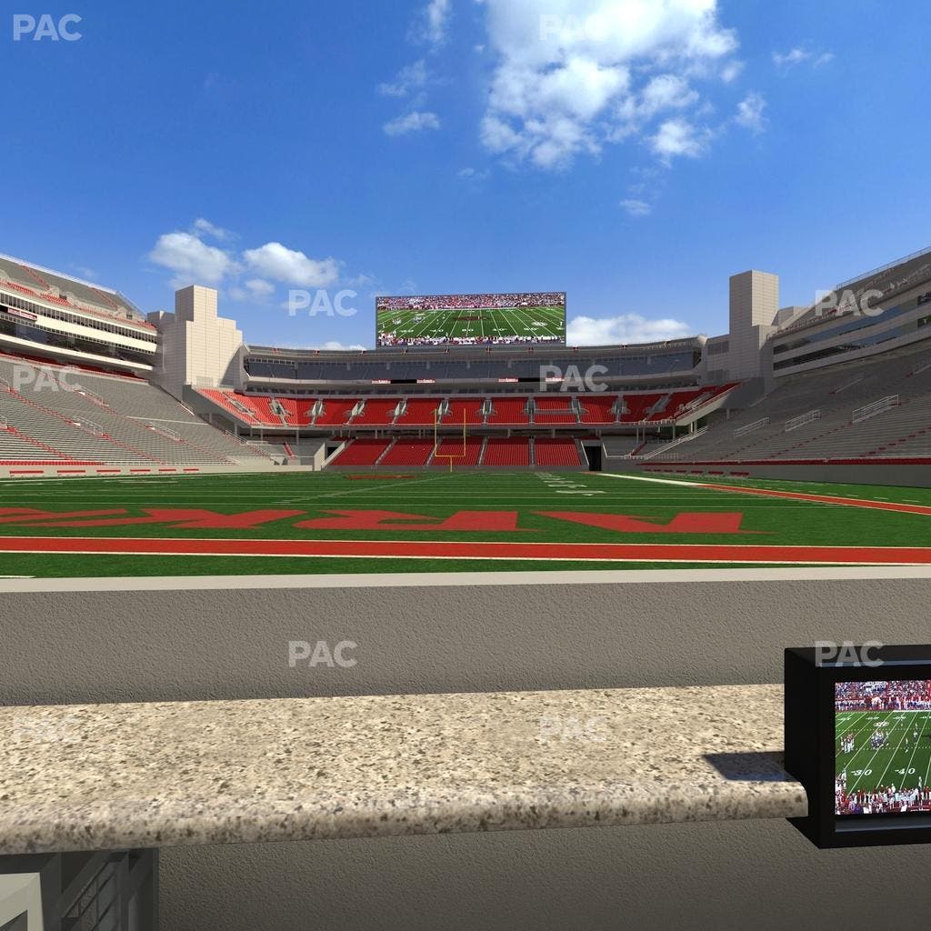 Razorback Stadium - Section Loge 5 Seat View