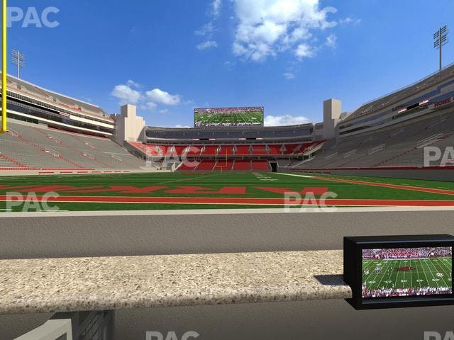 Razorback Stadium - Section Loge 5 Seat View