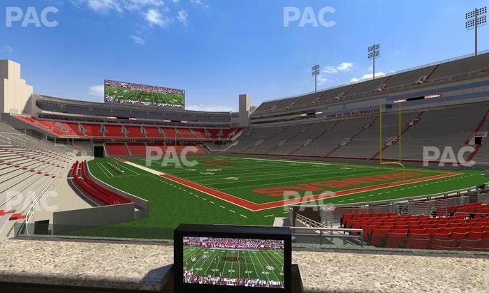 Razorback Stadium - Section Loge 53 Seat View