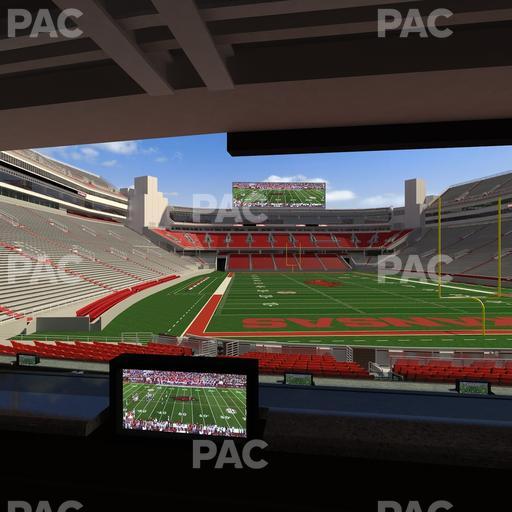 Razorback Stadium - Section Loge 56 Seat View
