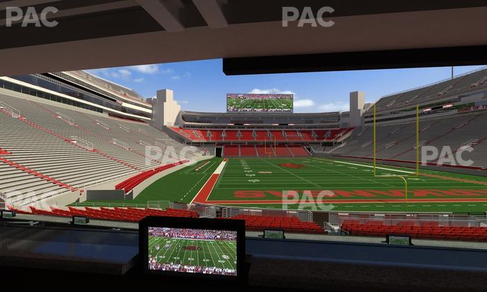 Razorback Stadium - Section Loge 56 Seat View