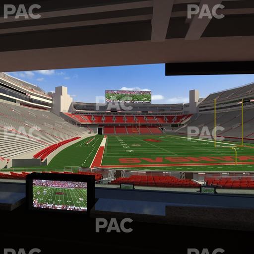 Razorback Stadium - Section Loge 57 Seat View