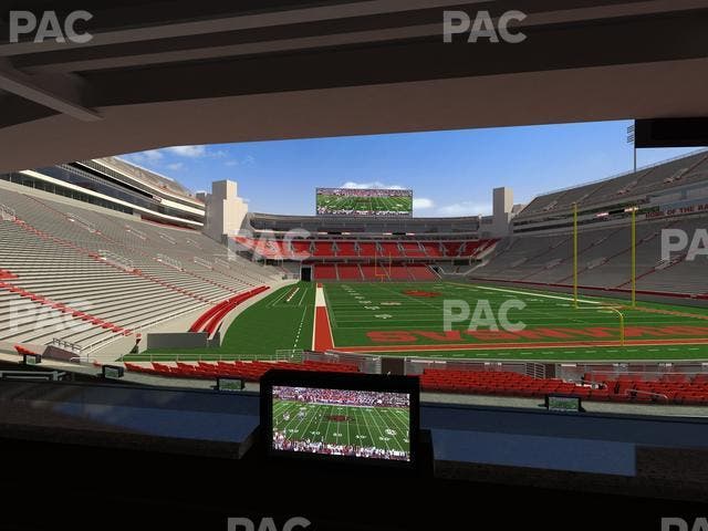 Razorback Stadium - Section Loge 58 Seat View