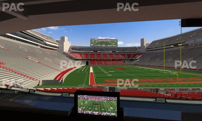 Razorback Stadium - Section Loge 58 Seat View