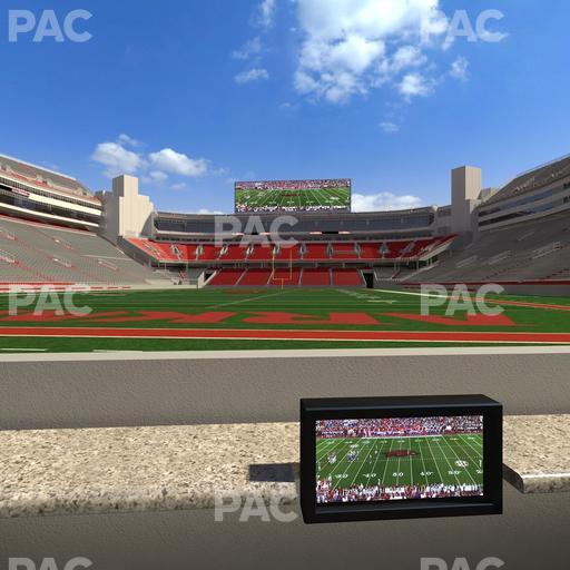 Razorback Stadium - Section Loge 6 Seat View