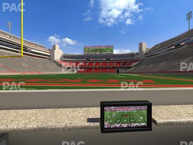 Razorback Stadium - Section Loge 6 Seat View