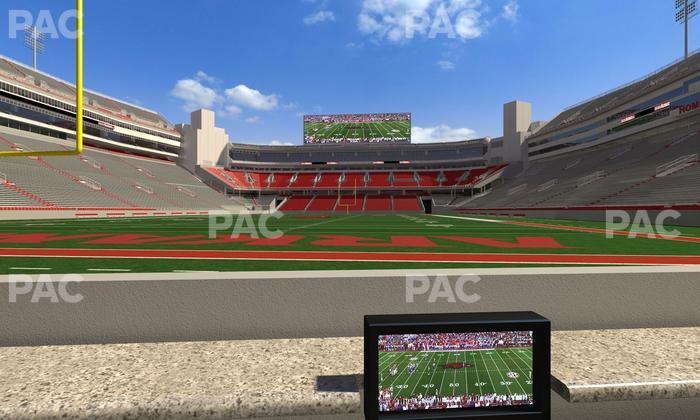 Razorback Stadium - Section Loge 6 Seat View