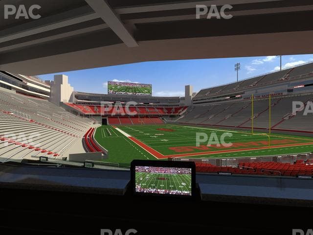 Razorback Stadium - Section Loge 62 Seat View
