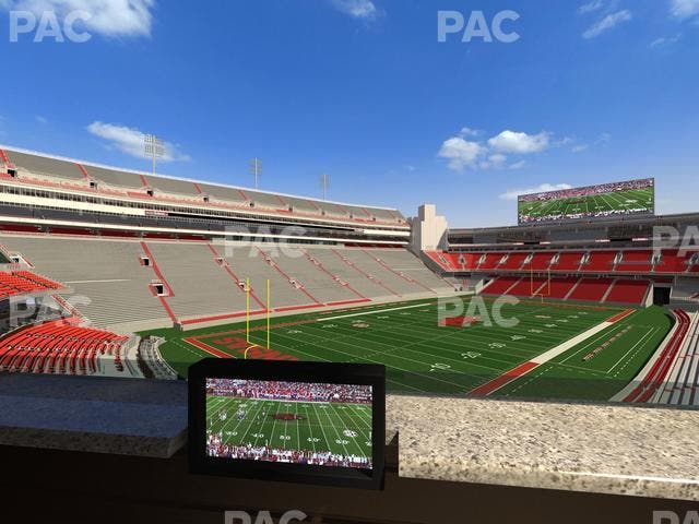 Razorback Stadium - Section Loge 65 Seat View