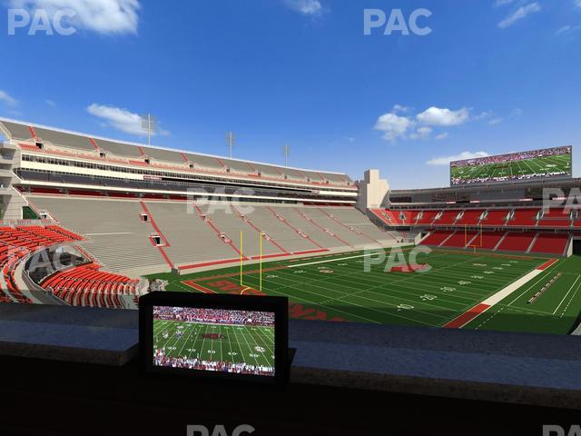Razorback Stadium - Section Loge 66 Seat View Razorback Stadium - Section Loge 66 Seat View