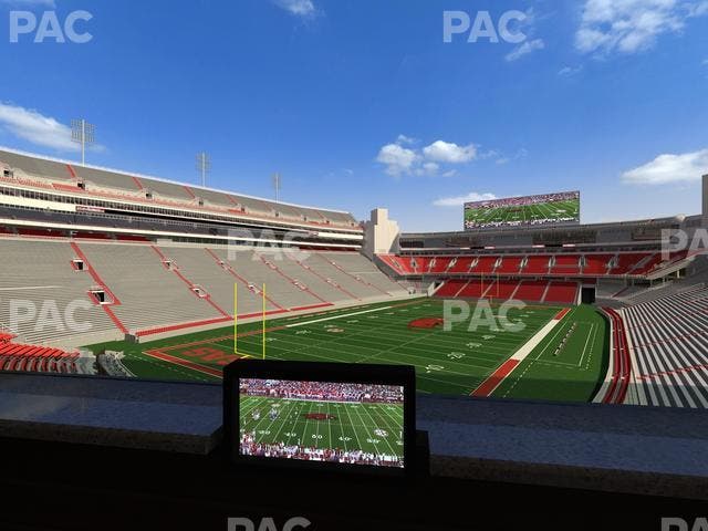 Razorback Stadium - Section Loge 67 Seat View
