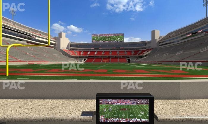 Razorback Stadium - Section Loge 7 Seat View