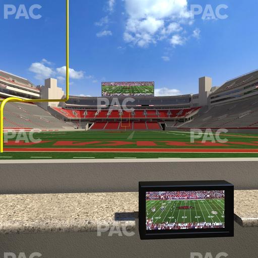 Razorback Stadium - Section Loge 8 Seat View