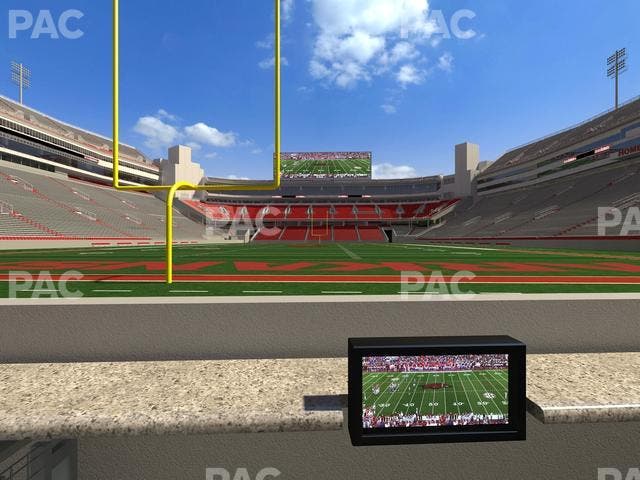 Razorback Stadium - Section Loge 9 Seat View