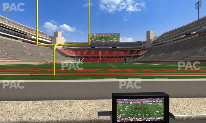 Razorback Stadium - Section Loge 9 Seat View