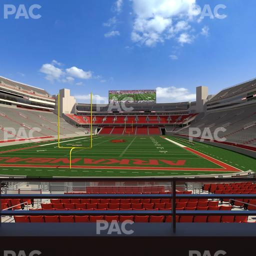 Razorback Stadium - Section Suite 1 Seat View