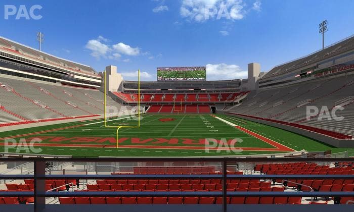 Razorback Stadium - Section Suite 1 Seat View