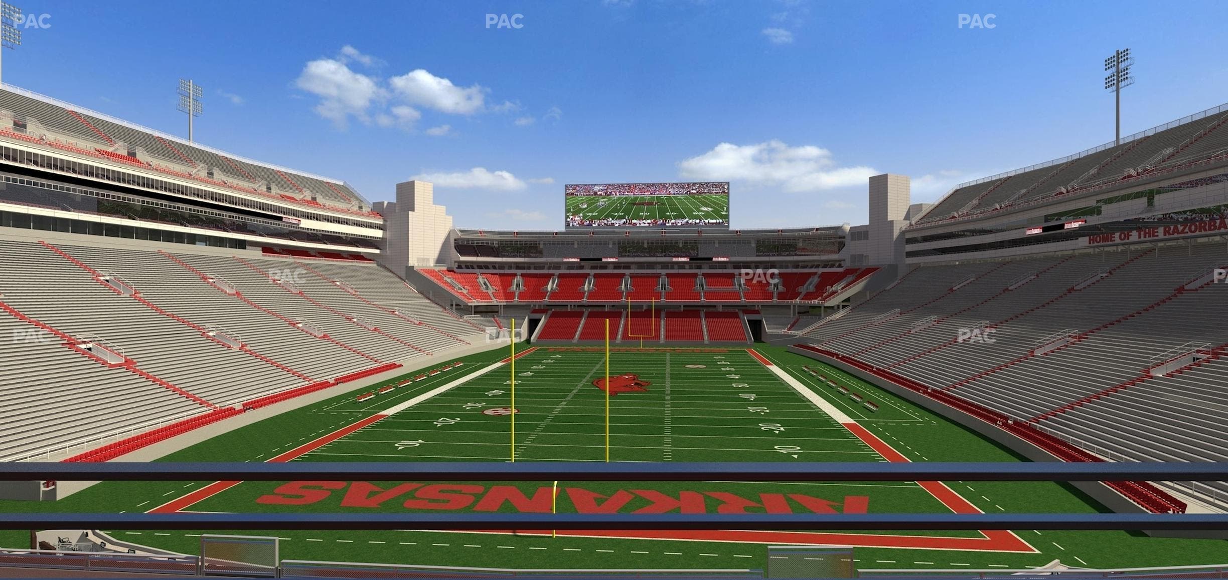 Razorback Stadium - Section Suite 10 Seat View