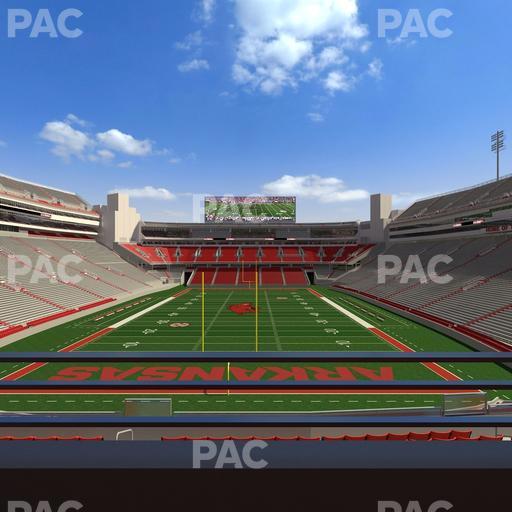 Razorback Stadium - Section Suite 11 Seat View