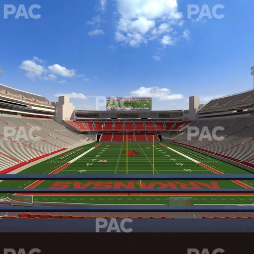 Razorback Stadium - Section Suite 12 Seat View