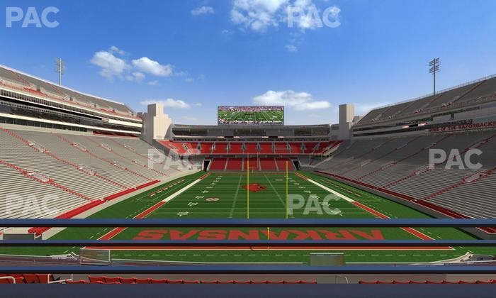 Razorback Stadium - Section Suite 12 Seat View