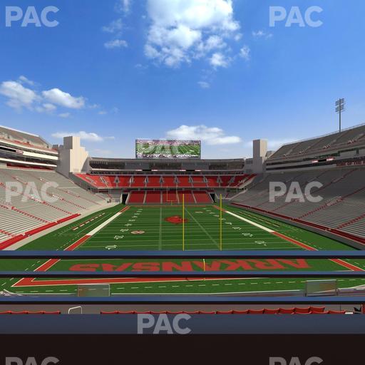 Razorback Stadium - Section Suite 13 Seat View