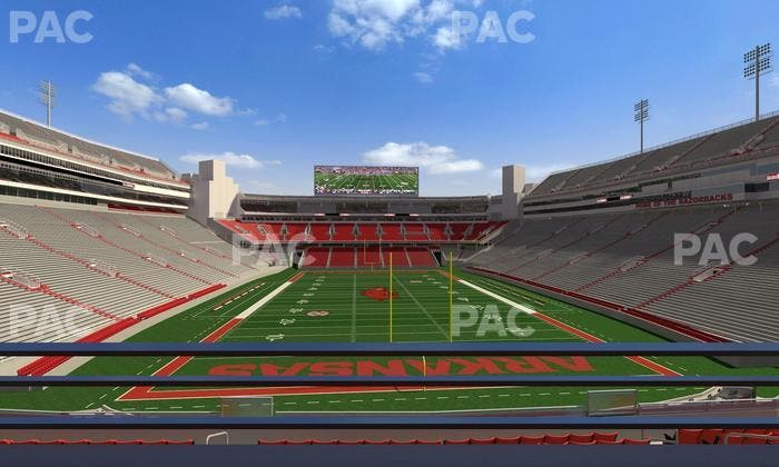 Razorback Stadium - Section Suite 13 Seat View