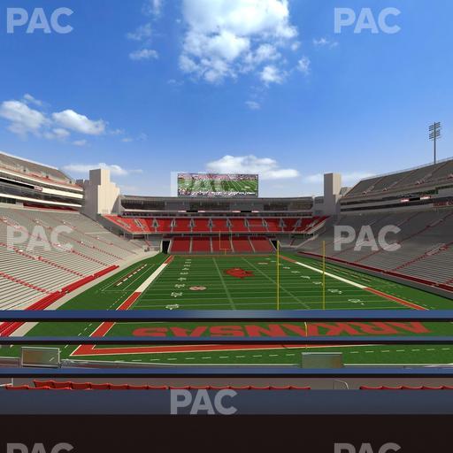 Razorback Stadium - Section Suite 14 Seat View