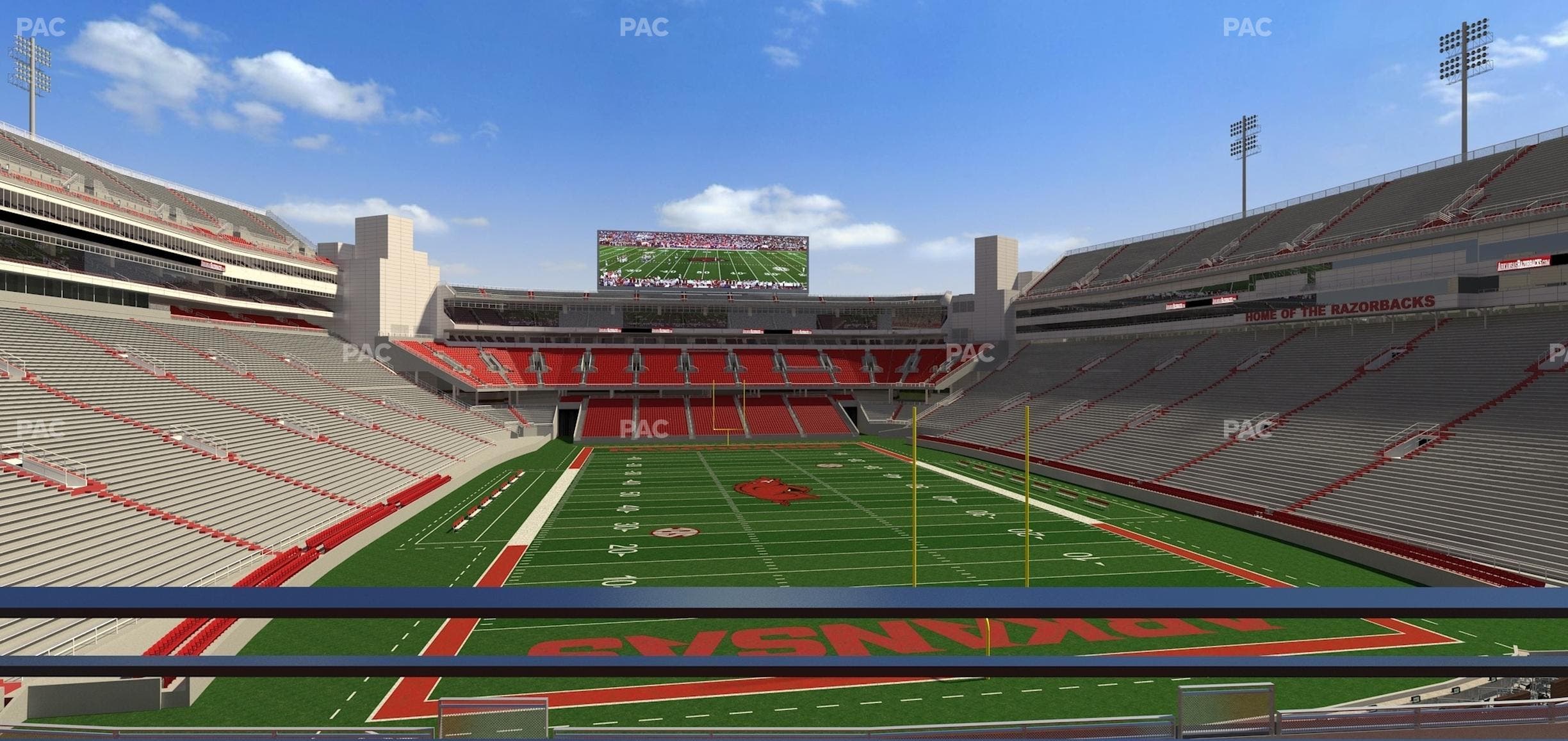 Razorback Stadium - Section Suite 15 Seat View