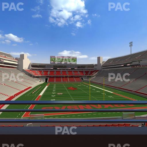 Razorback Stadium - Section Suite 15 Seat View