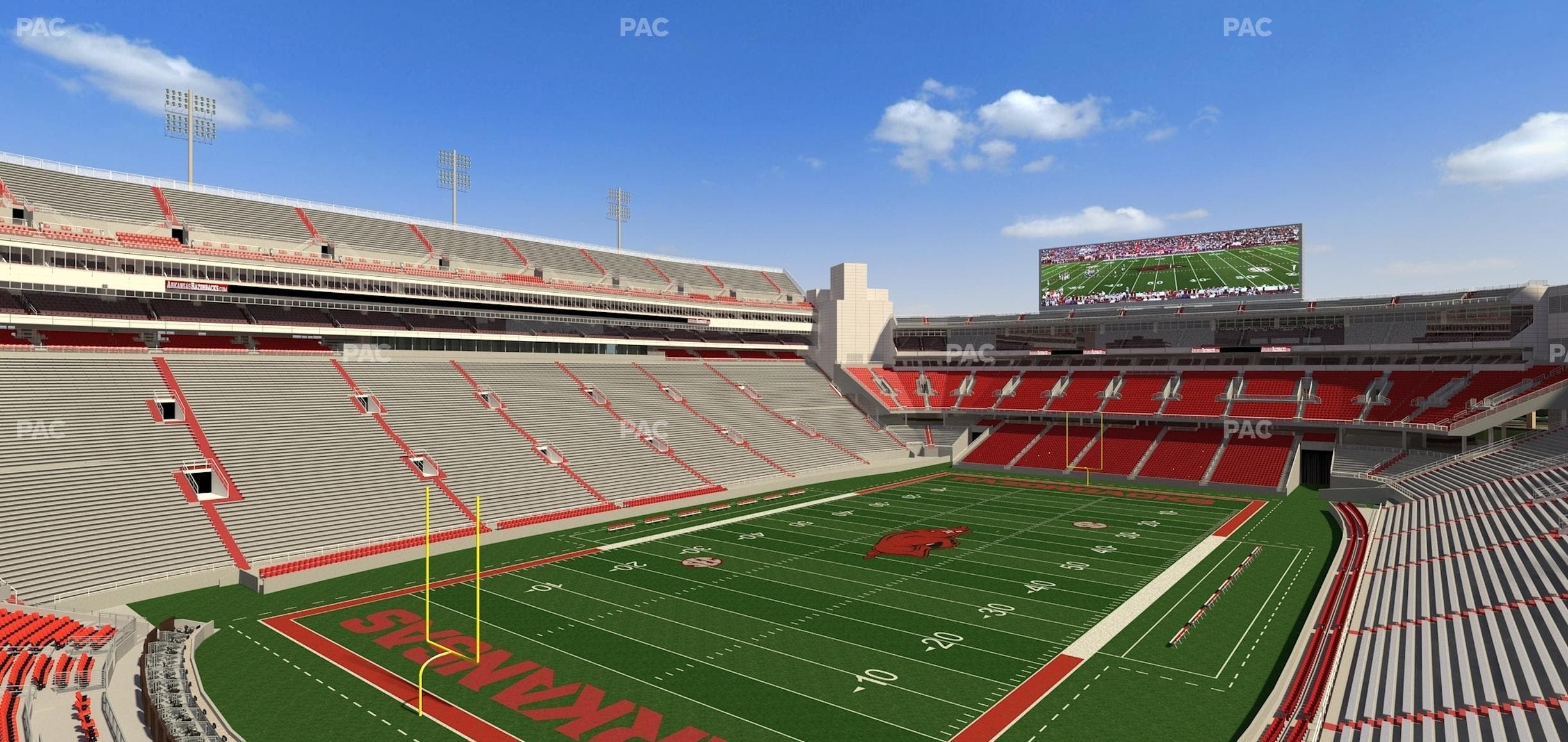 Razorback Stadium - Section Suite 17 Seat View
