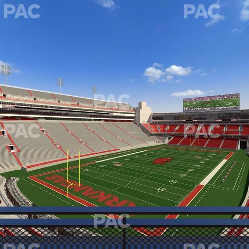 Razorback Stadium - Section Suite 18 Seat View