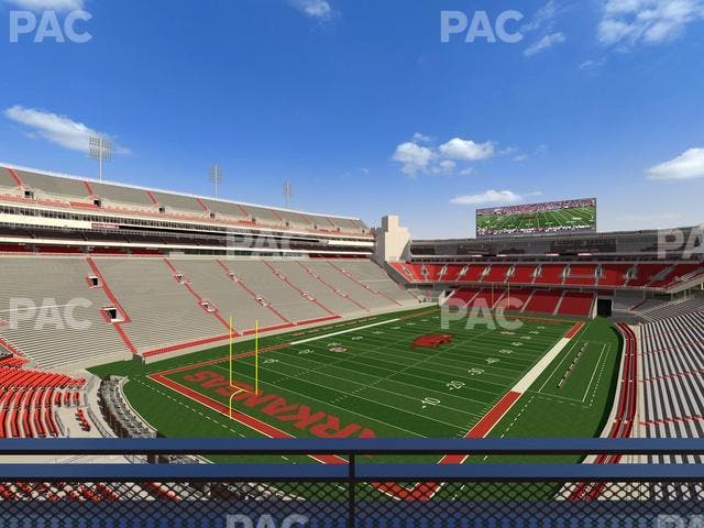 Razorback Stadium - Section Suite 18 Seat View