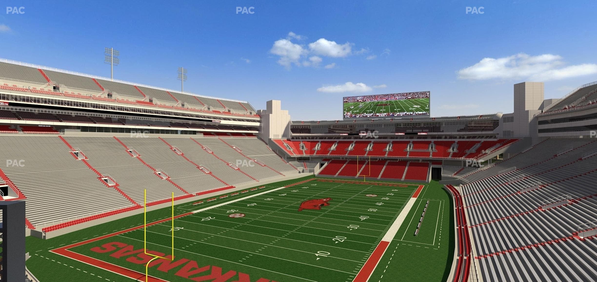 Razorback Stadium - Section Suite 19 Seat View