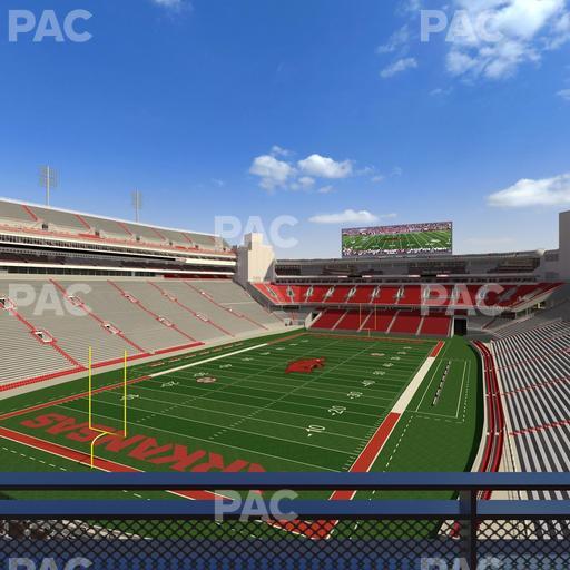 Razorback Stadium - Section Suite 19 Seat View