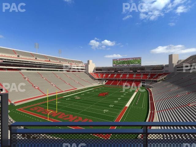 Razorback Stadium - Section Suite 19 Seat View